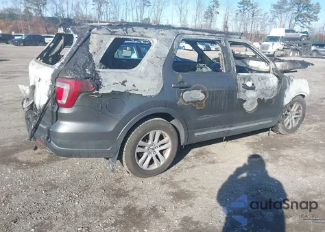 2018 Ford Explorer Xlt z USA, uszkodzony, nr VIN 1FM5K8DH4JGC89502